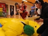 October 16th 2009. Nova FM Dave Hughes - Sumo vs Dwarves ar Fitness First Gym, Richmond, Melbourne. Pics by Matt Deller