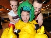 October 16th 2009. Nova FM Dave Hughes - Sumo vs Dwarves ar Fitness First Gym, Richmond, Melbourne. Pics by Matt Deller